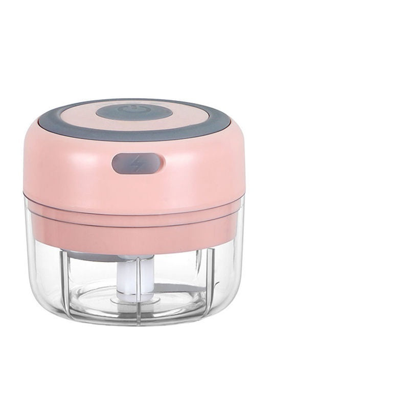 USB Rechargeable Electric Garlic Chopper - Mini Food Processor for Garlic, Ginger & Vegetables