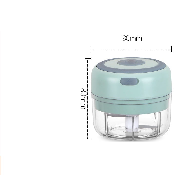 USB Rechargeable Electric Garlic Chopper - Mini Food Processor for Garlic, Ginger & Vegetables
